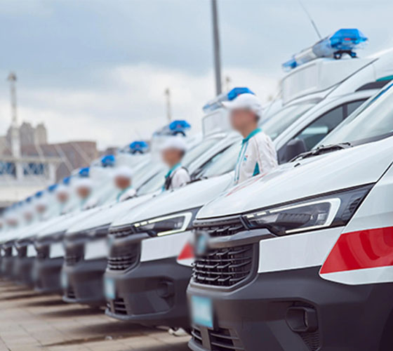 蛟河市服务车队展示